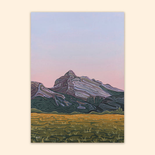 Last Light in Kananaskis