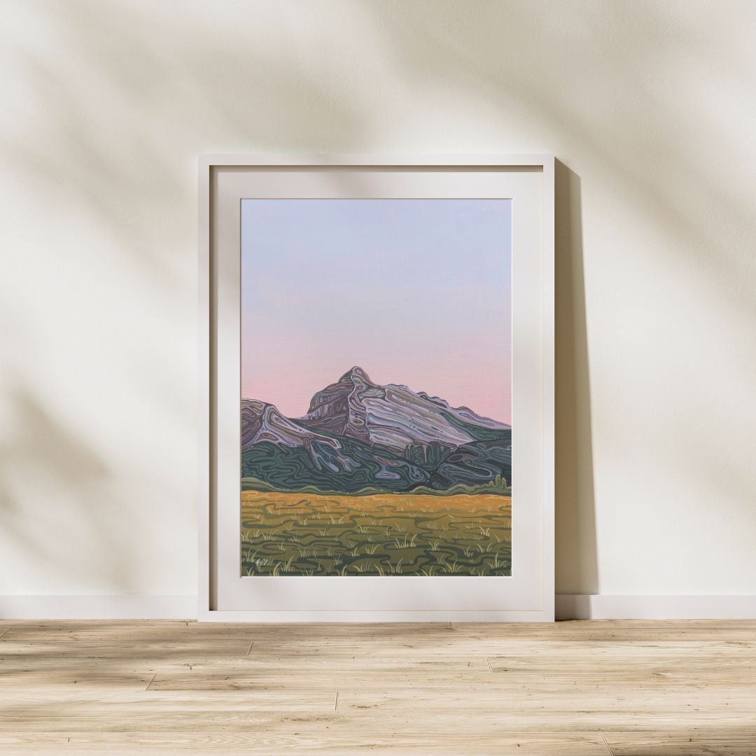 Last Light in Kananaskis